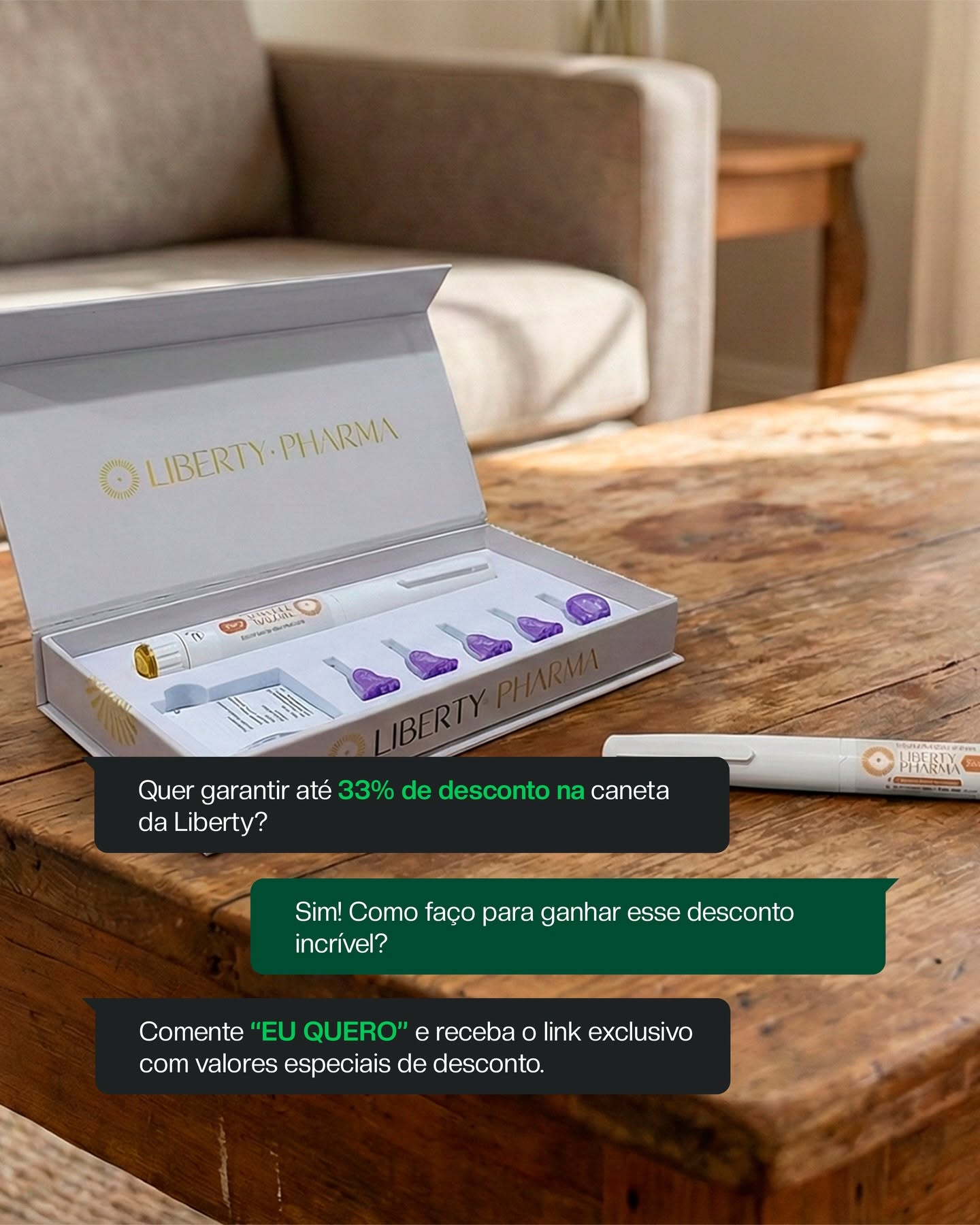 Embalagem Liberty Pharma